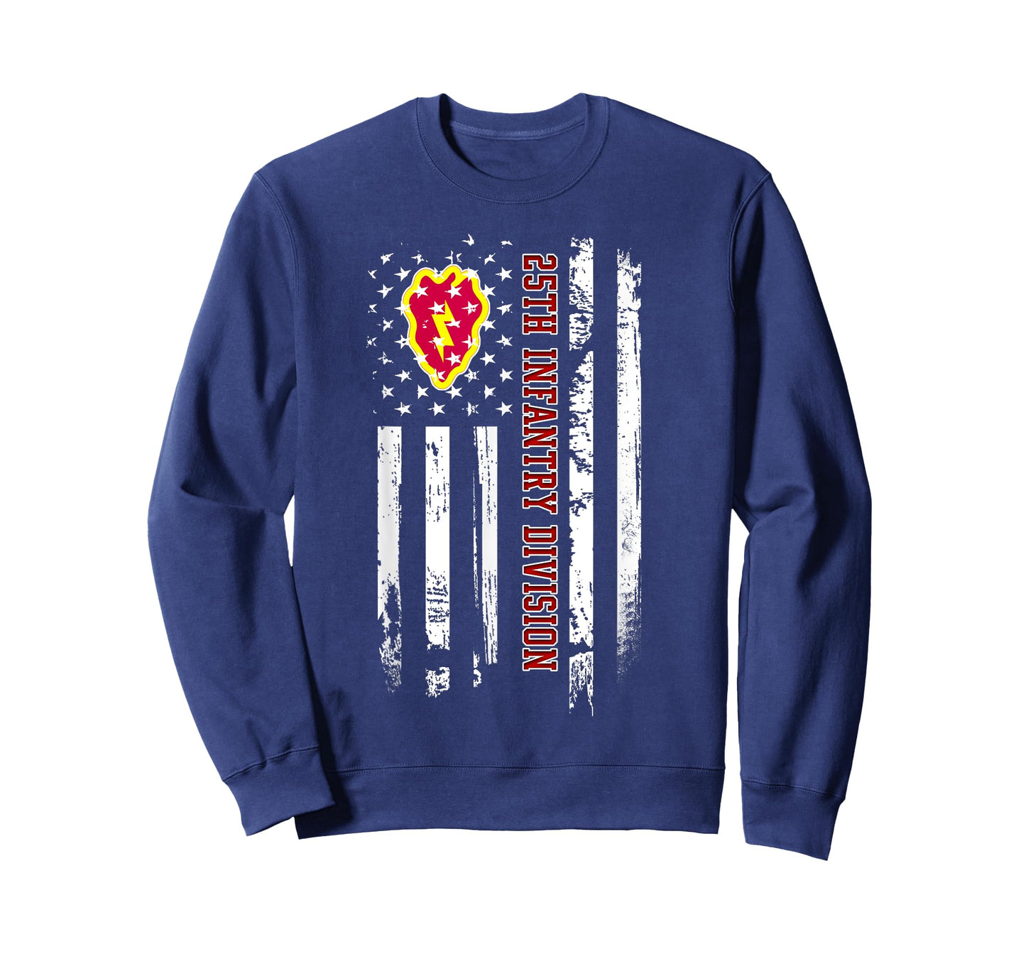 25th Infantry Division American Flag Military Veterans Day T-Shirt
