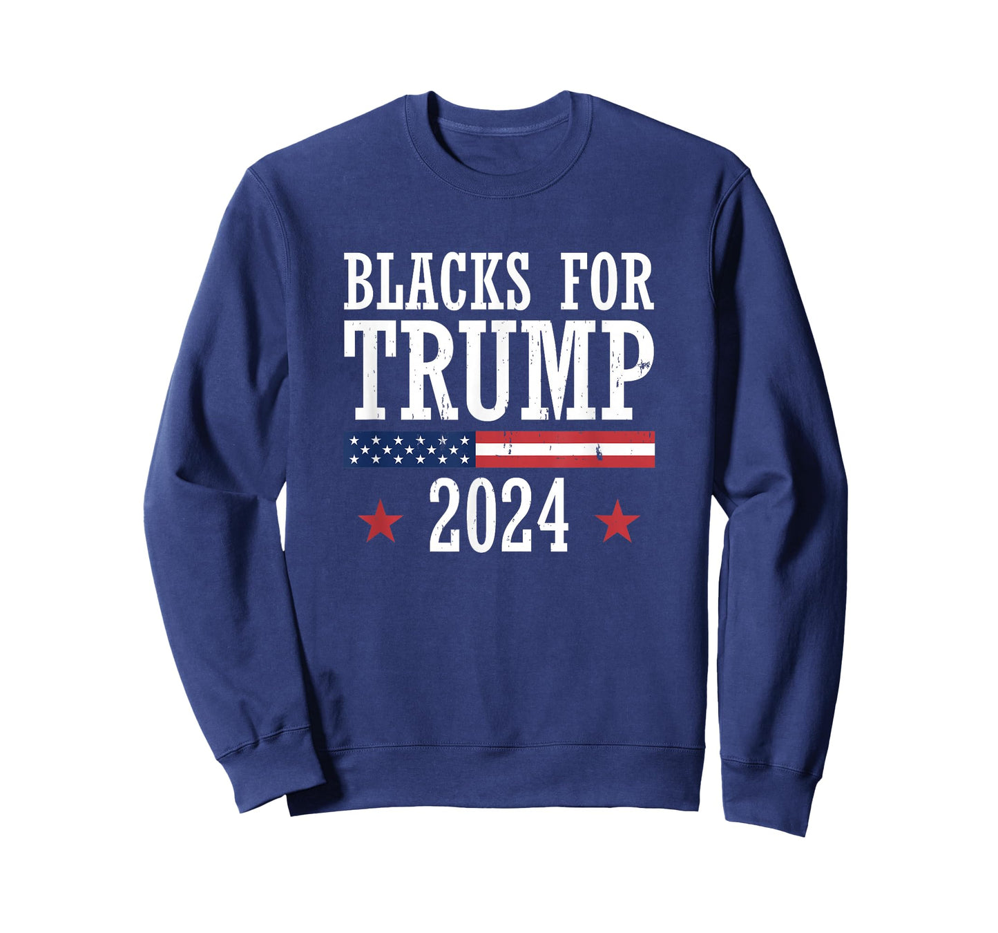 Blacks For Trump 2024 Presidential Election Republican T-Shirt