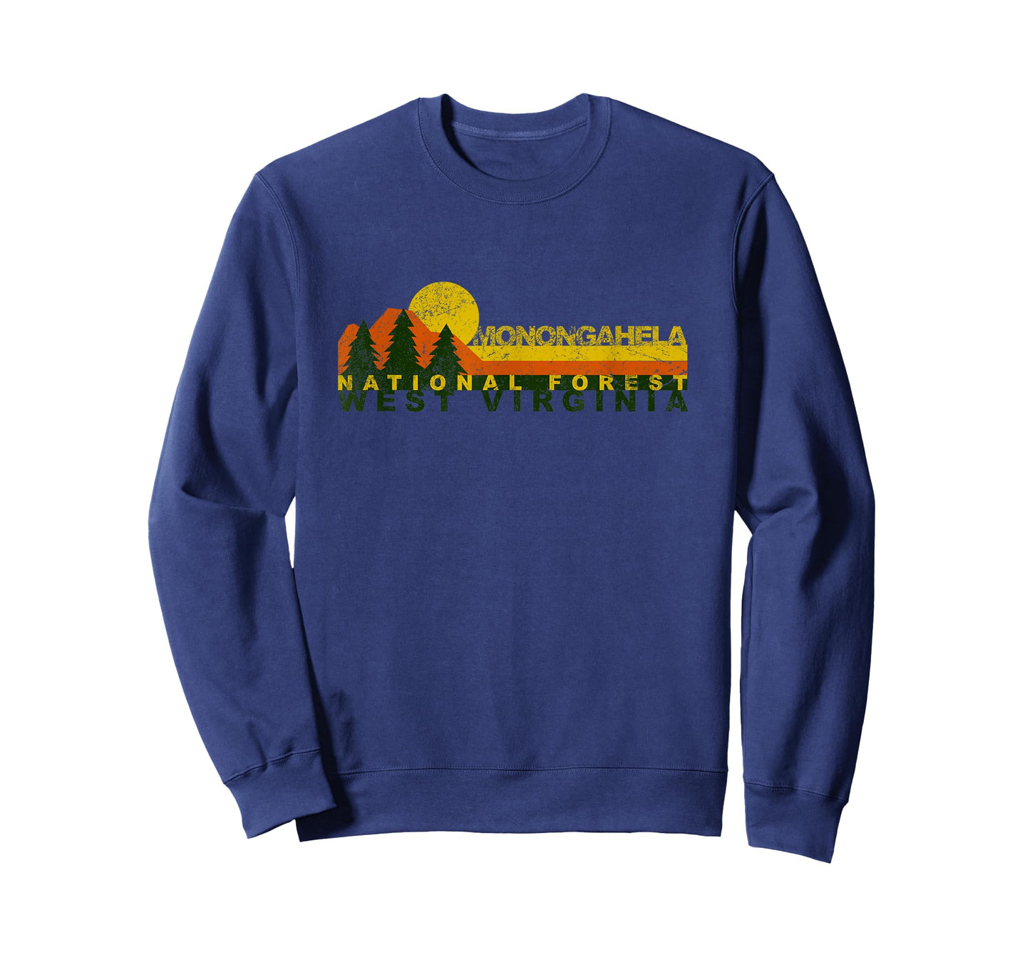 Monongahela National Forest Vintage Retro T-Shirt