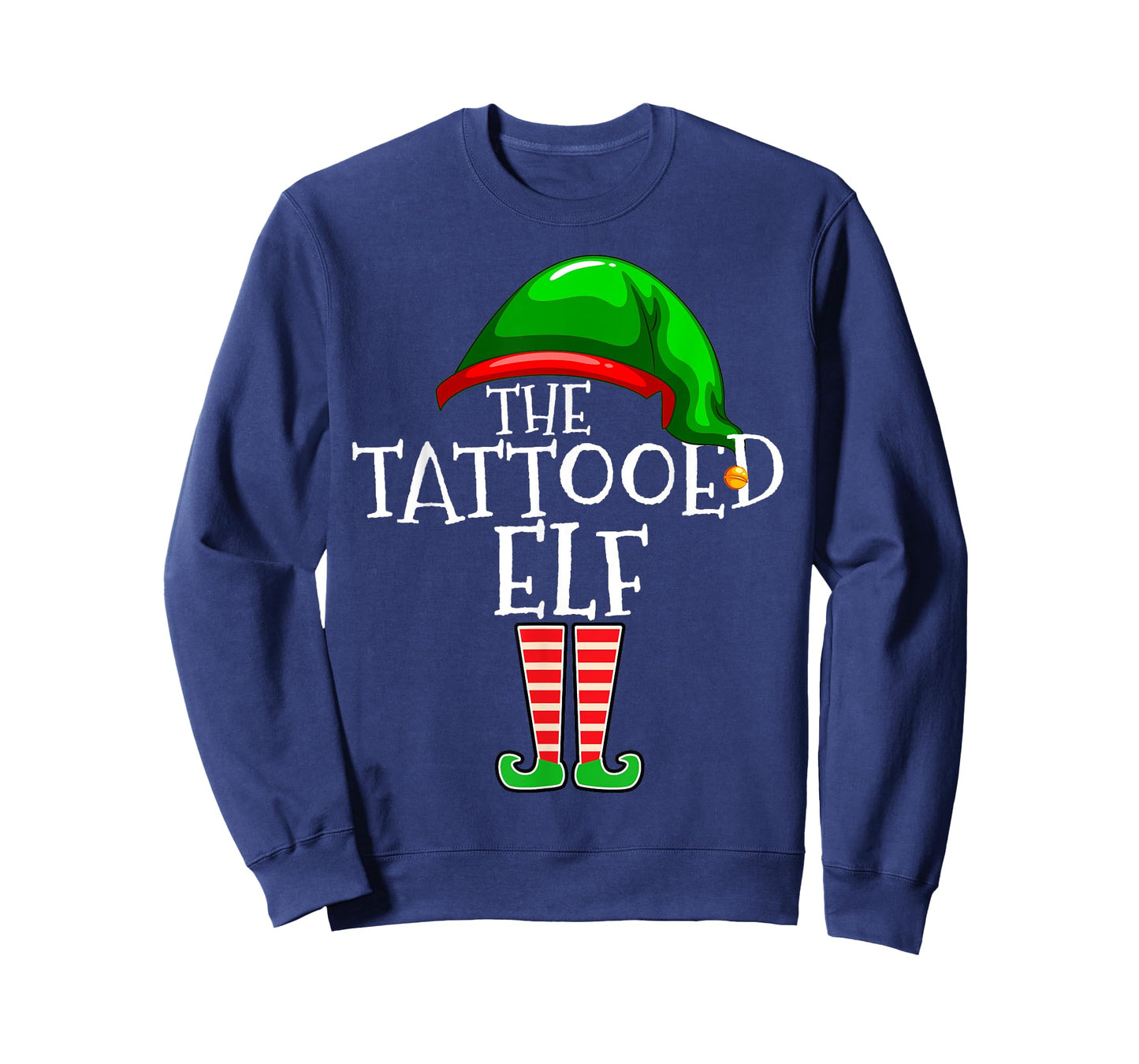Tattooed Elf Family Matching Group Christmas Tattoo T-Shirt