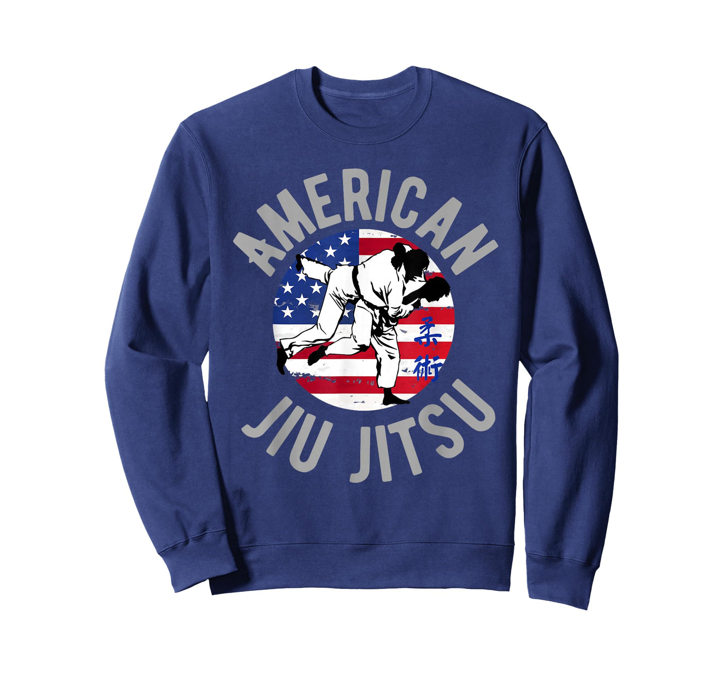 American Jiu Jitsu American Flag BJJ Jiujitsu Sports T-Shirt Women Kids Men T-Shirt