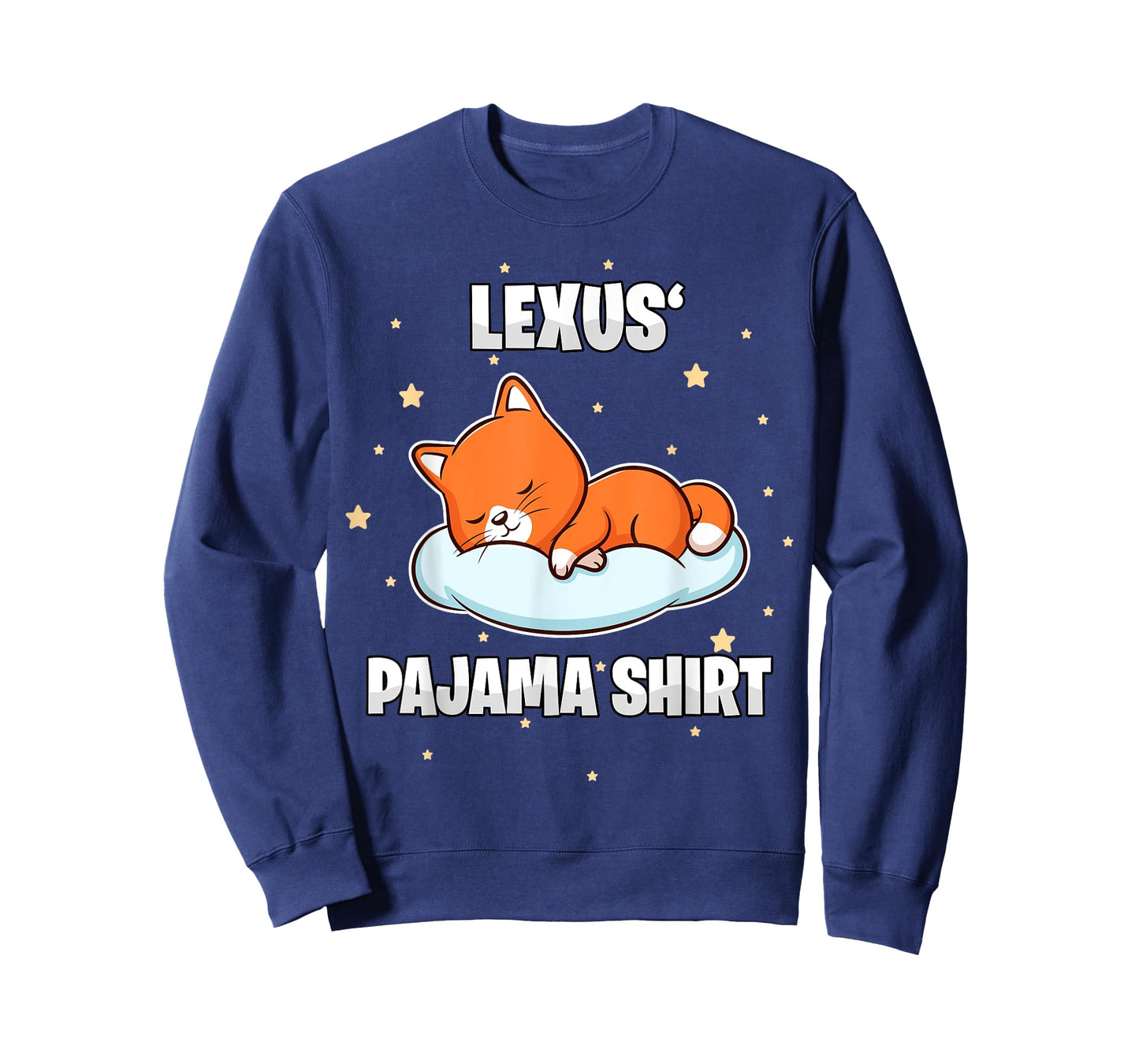 Lexus' Pajama Shirt - Personalized Sleeping T-Shirt