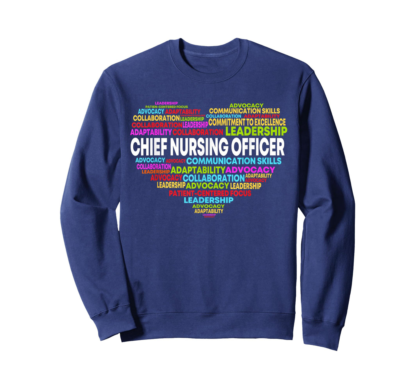 Chief Nursing Officer Heart Nursing Leadership Attitude T-Shirt
