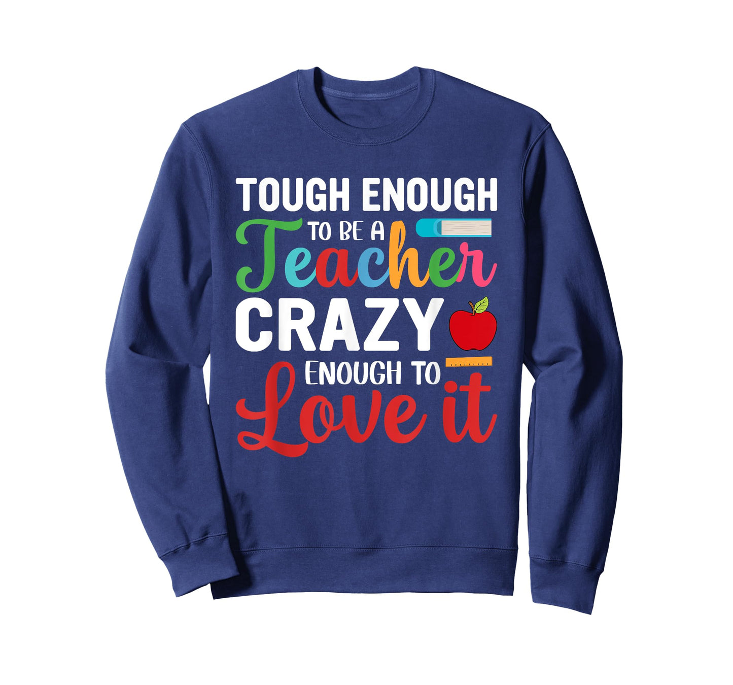 Crazy Teacher Men Women Funny School Teachers T-Shirt