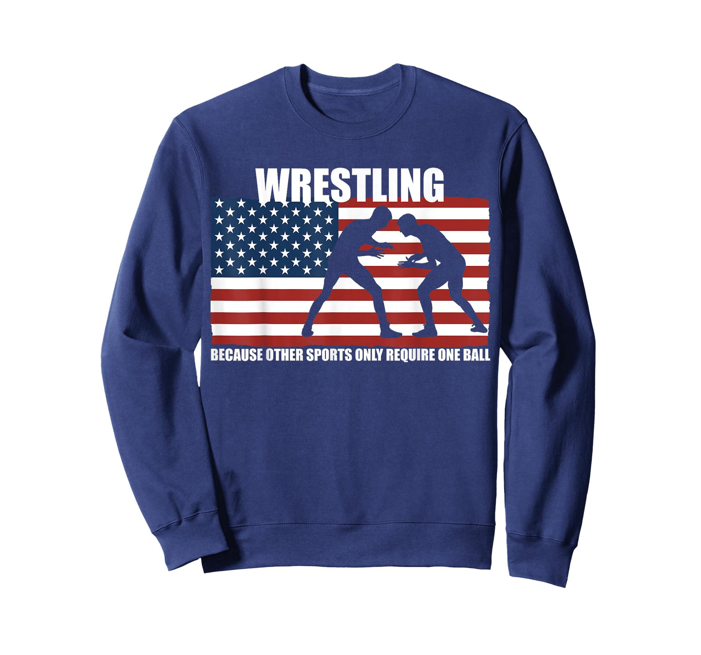 US Flag Wrestling because other sports only require one ball T-Shirt
