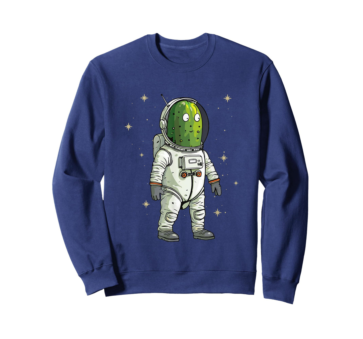 Cute Pickle in Space Universe Spaceman T-Shirt