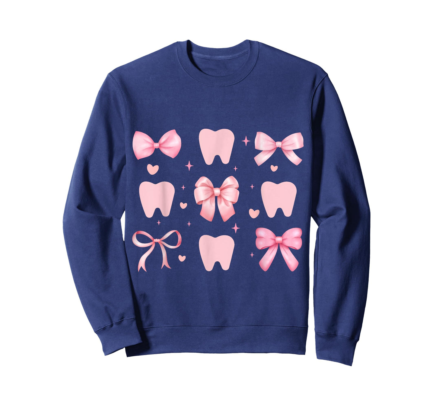 Cute Tooth Dental Assistant Coquette Bow Hygiene Oral RDH T-Shirt