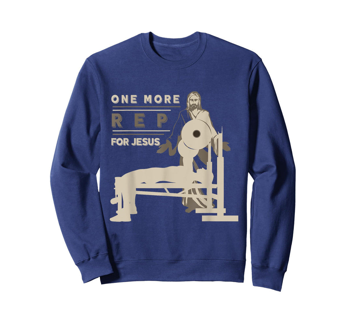 One More Rep For Jesus Bench Press T-Shirt T-Shirt