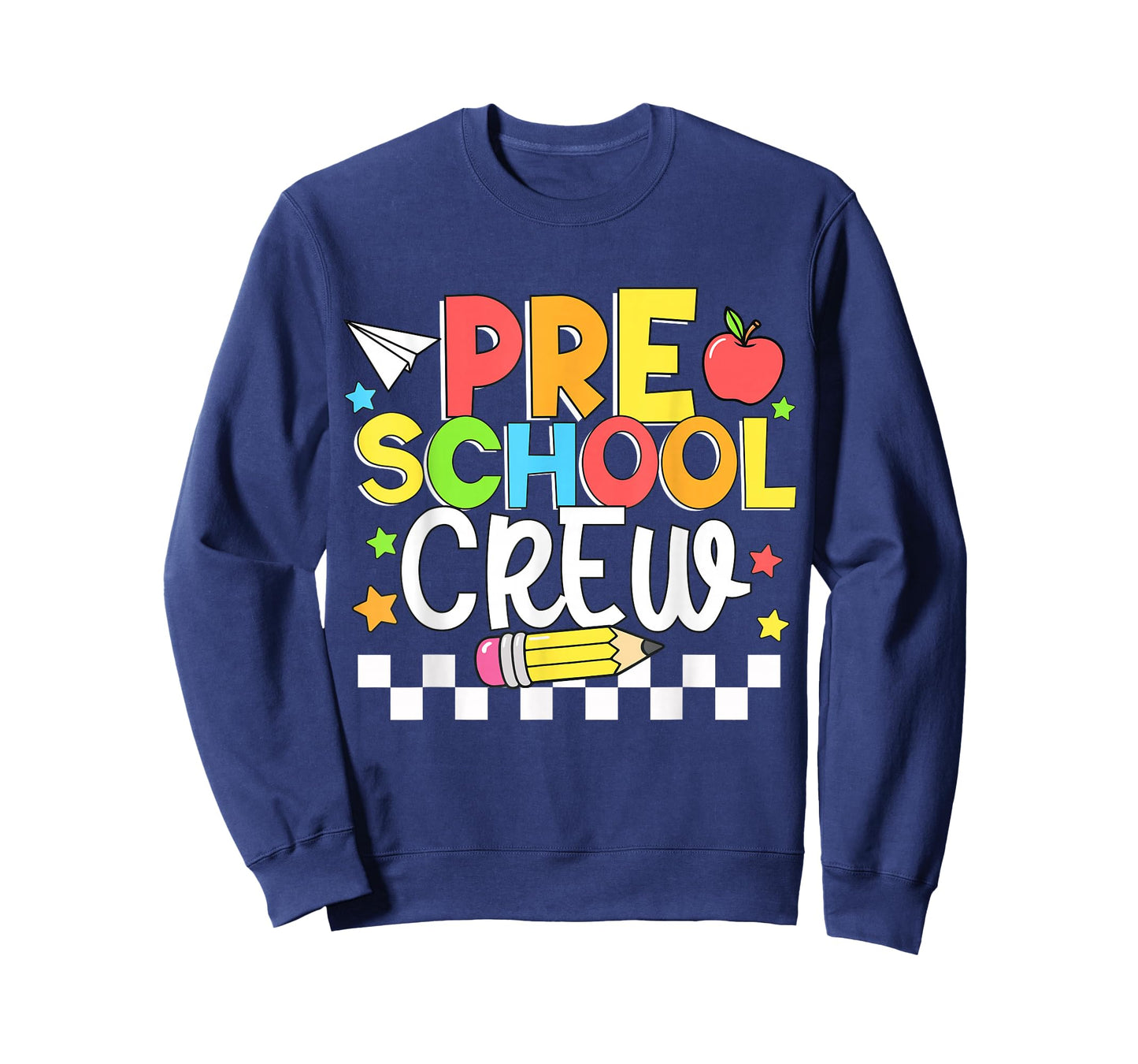 Preschool Crew Happy First Day of School Kids Teacher T-Shirt