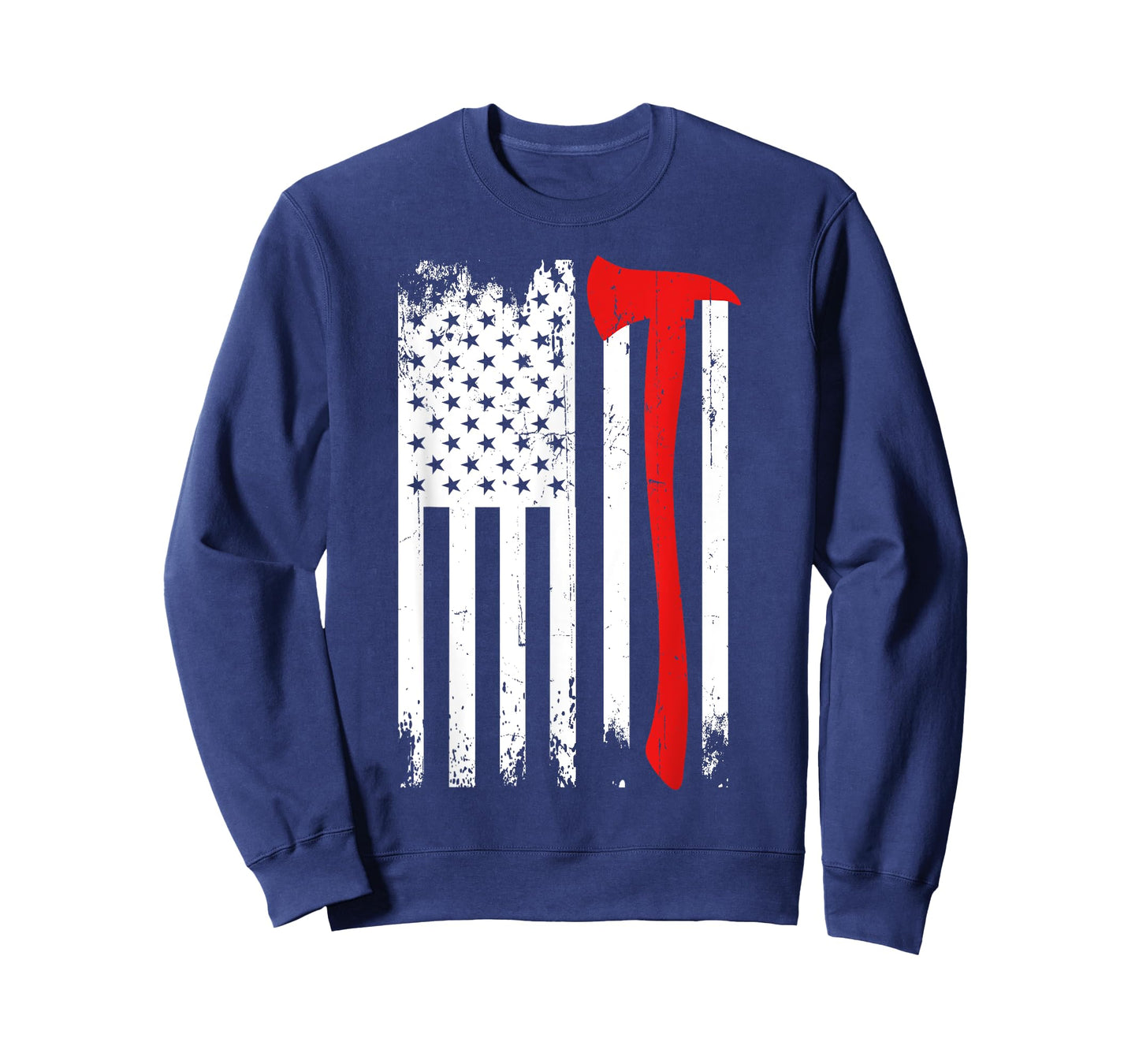 Firefighter Patriotic Fireman Firefighting Rescuer Volunteer T-Shirt
