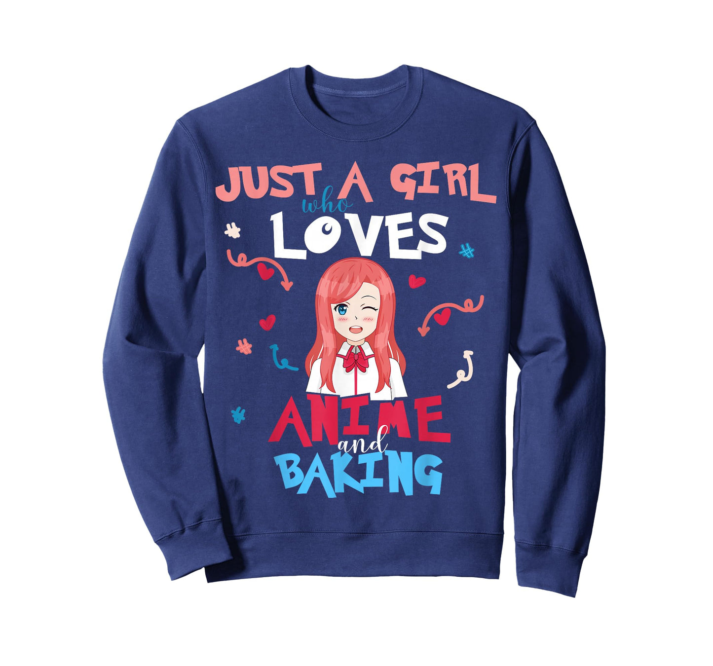 Anime Women Teen Girl Who Loves Baking T-Shirt