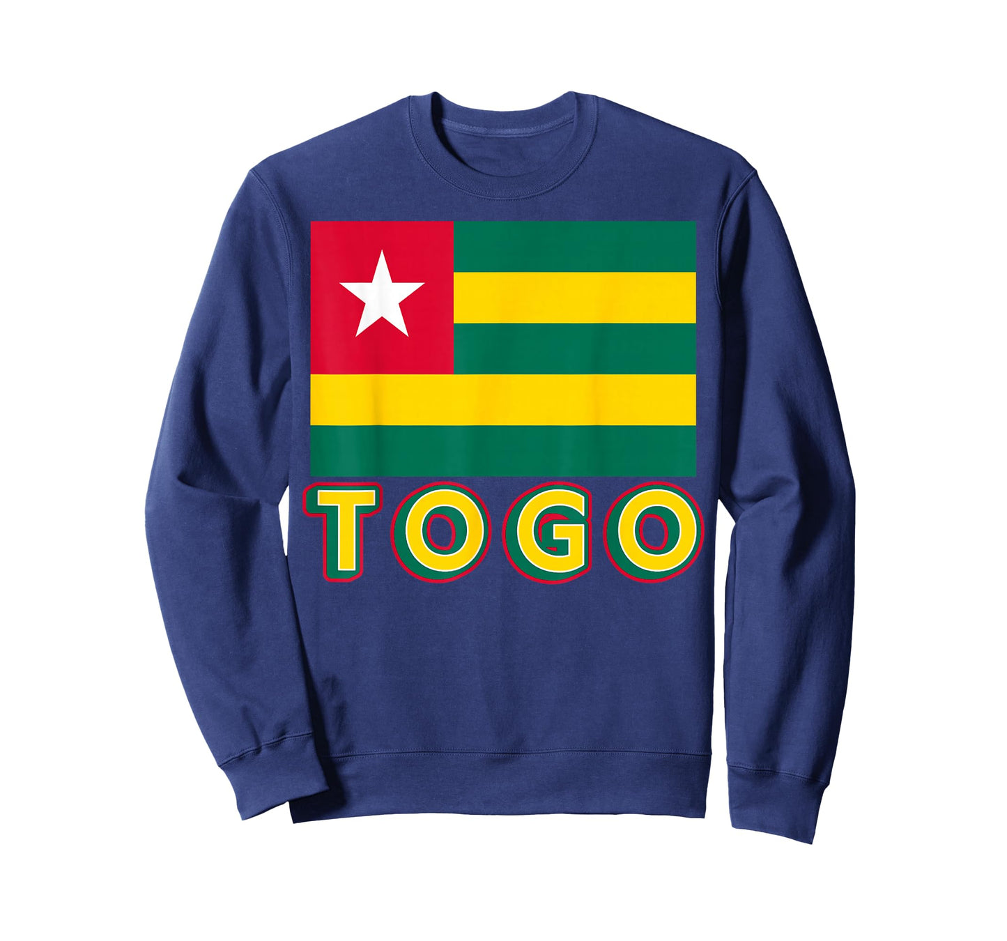 Togolese Flag Of Togo Patriotic African Men Women Kids T-Shirt