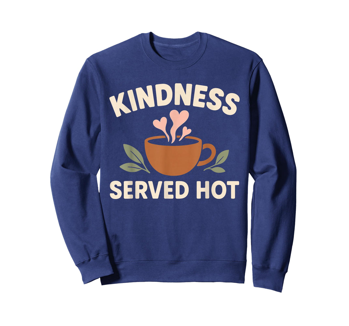 Coffee Lover Kindness Club Positive Message Caffeine Graphic T-Shirt