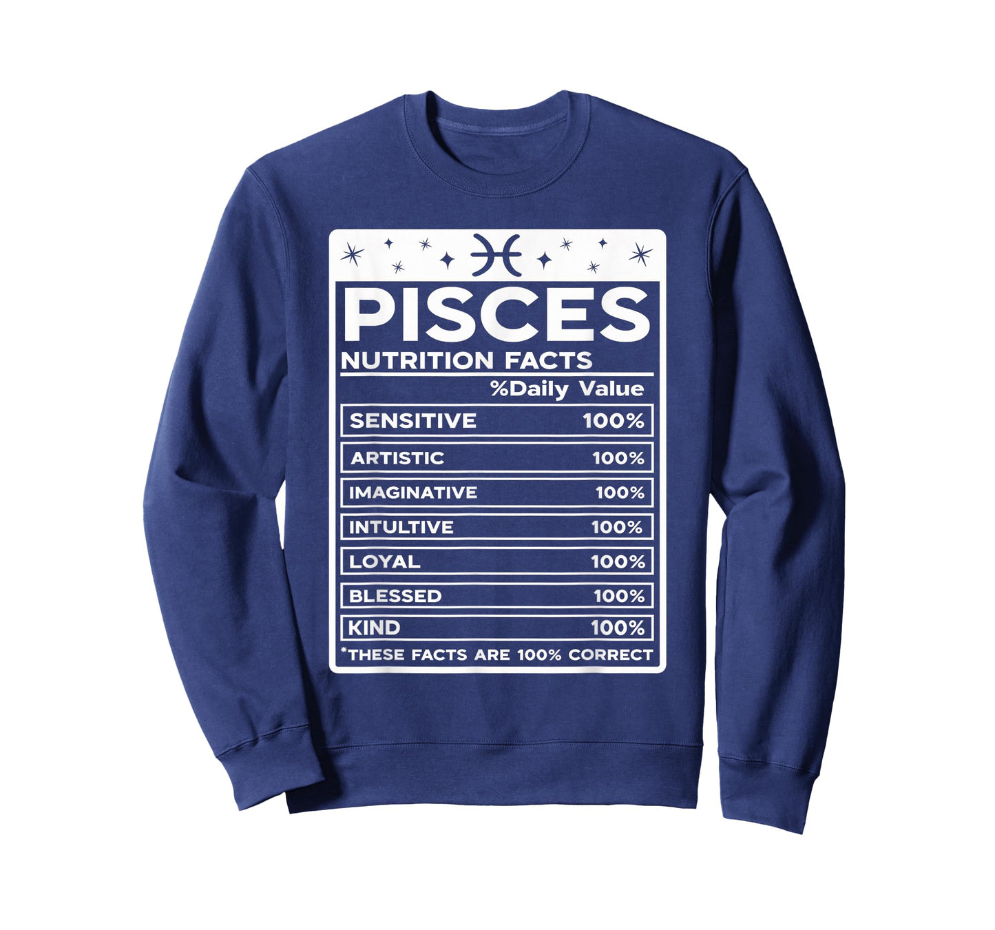 Pisces Nutritional Style Zodiac Design, Pisces T-Shirt