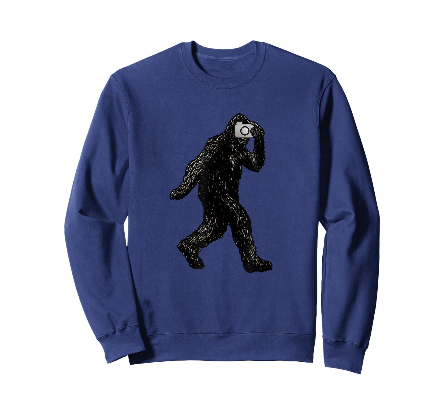 Bigfoot With Camera - Funny Photography Selfie T-Shirt