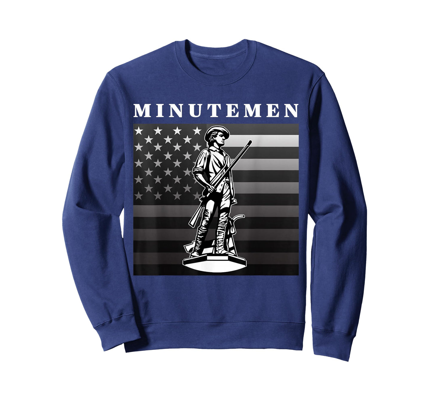 Minutemen USA American Flag 1776 Independence Day T-Shirt