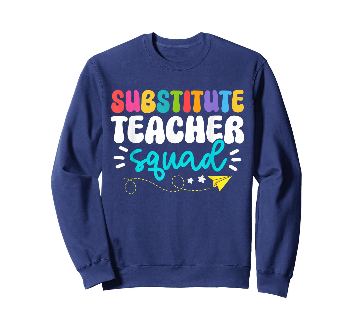 Cute Substitute Teacher Girls Boys Team Substitute Squad T-Shirt