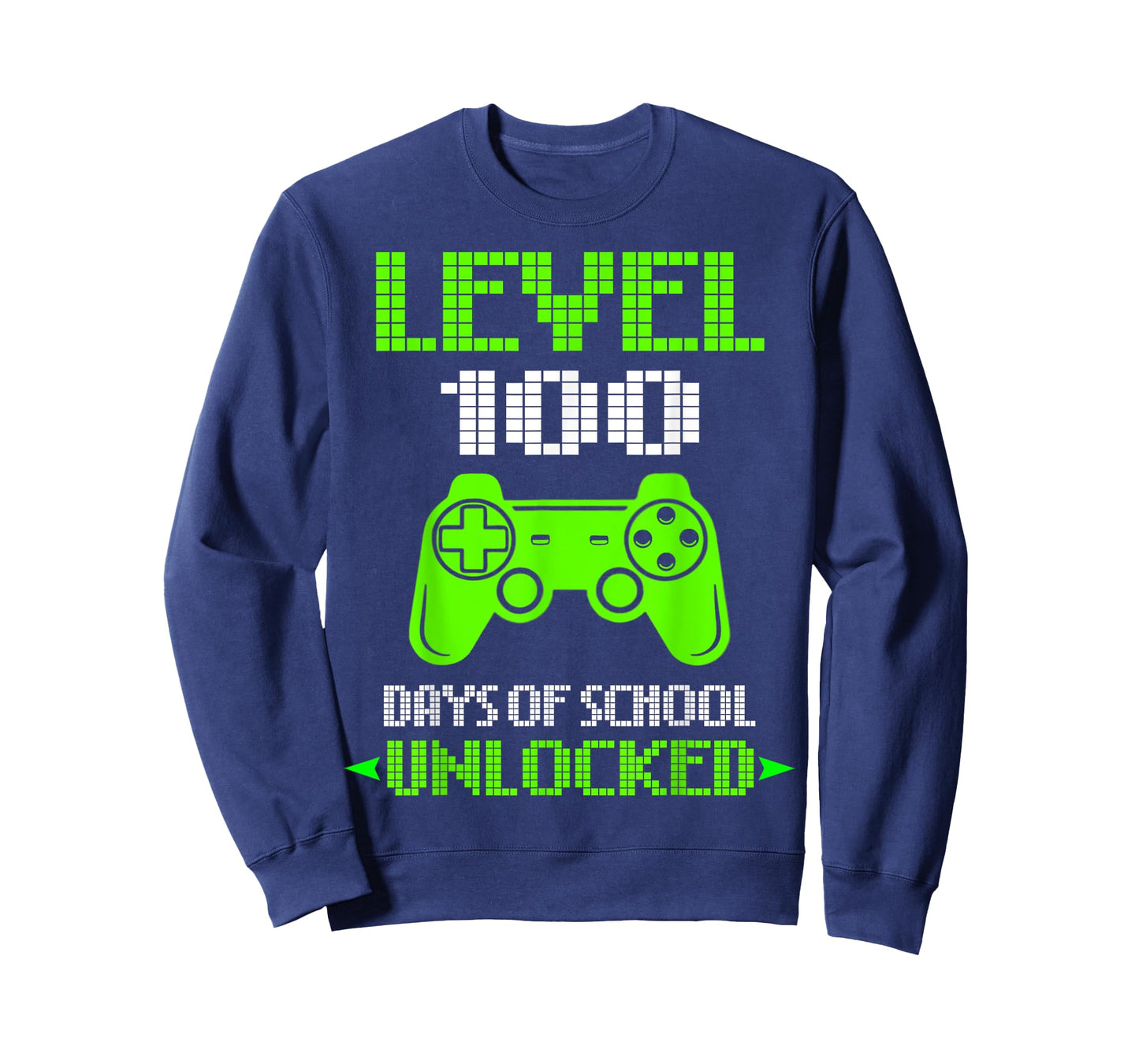 100th Day of School Shirt Kids Video Games Boy Gift Gamer T-Shirt