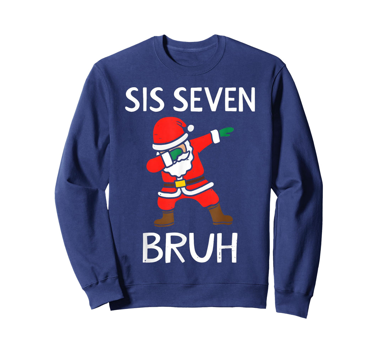 67 Meme 6 7 Funny Christmas Dabbing Santa Six Seven Bruh T-Shirt