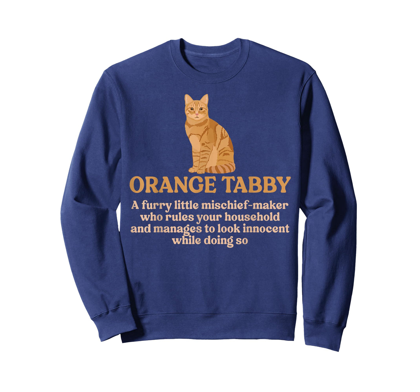 Funny Orange Tabby Cat Owner Orange Tabby Cat Lover T-Shirt