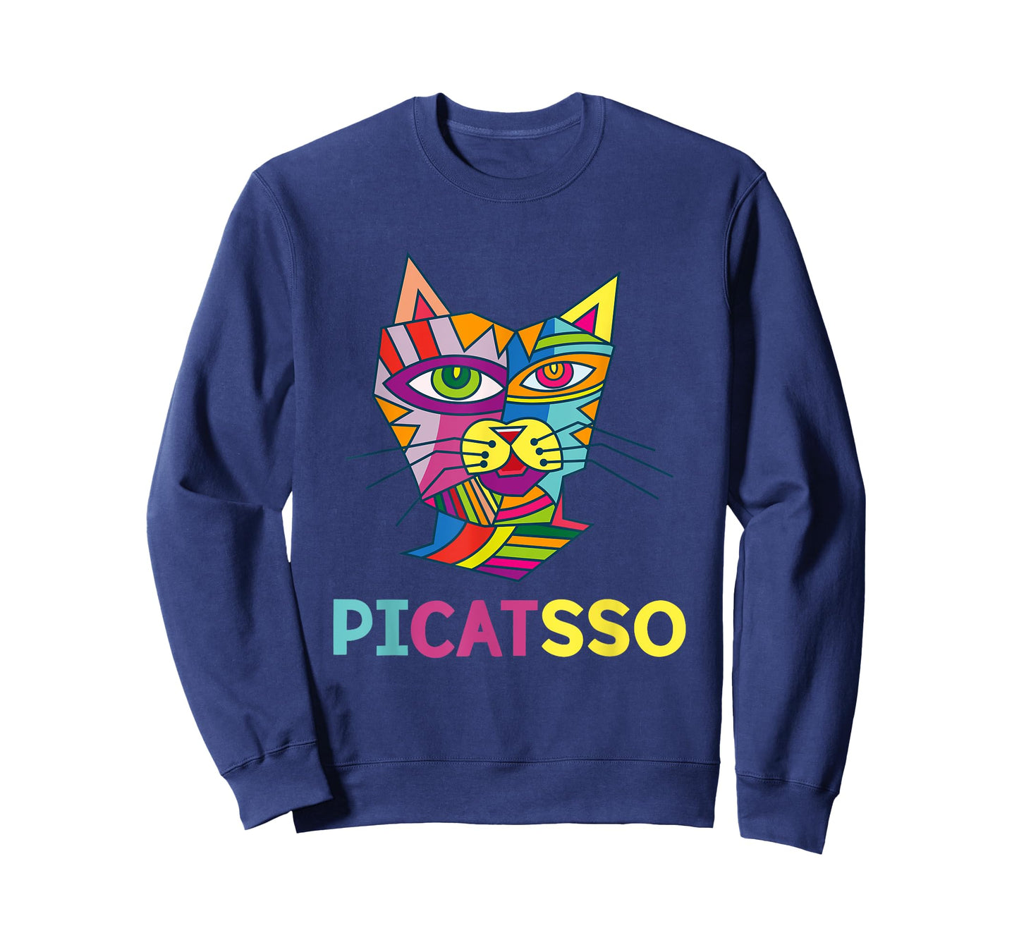 Picatsso Art T-Shirt Kitty | Art Teacher- Students Gift Men Women Kids T-Shirt