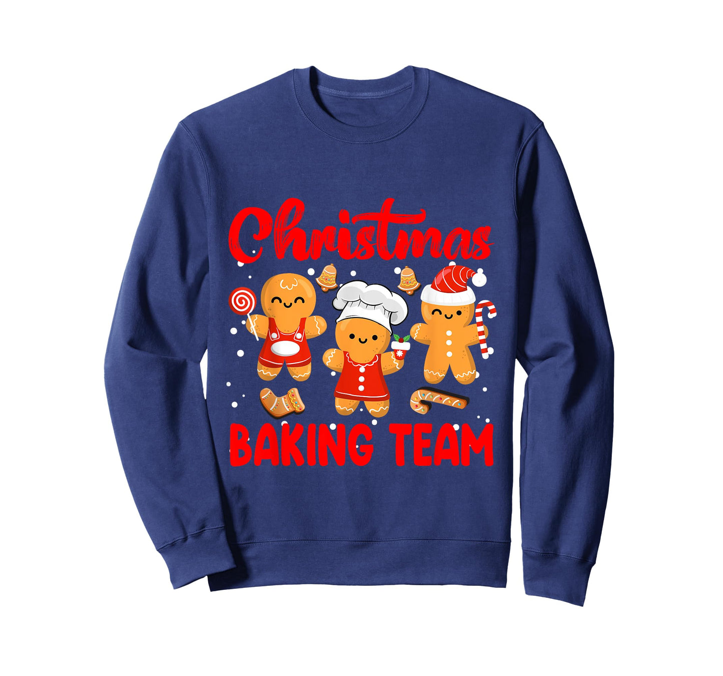 Christmas Baking Team Gingerbread Family Matching Pajamas T-Shirt