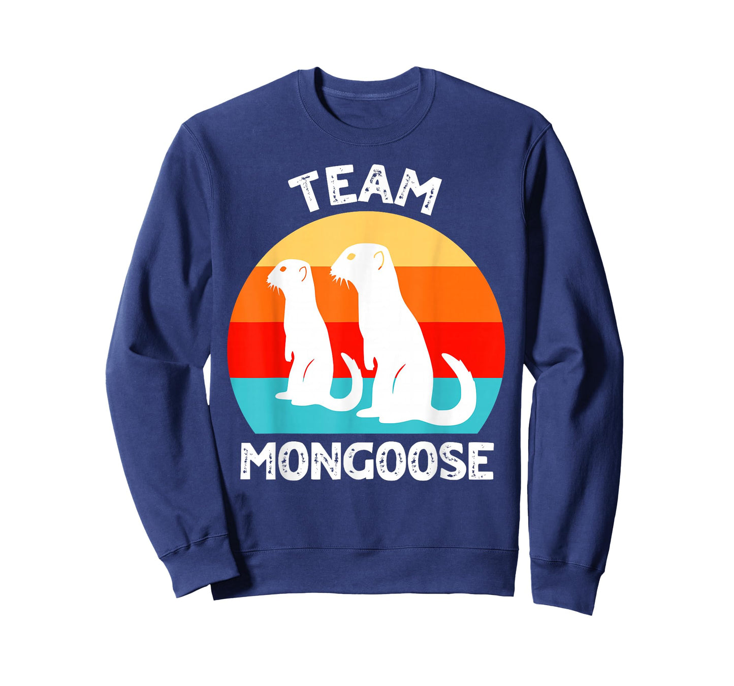 Funny Mongooses T-Shirt, Small, Black