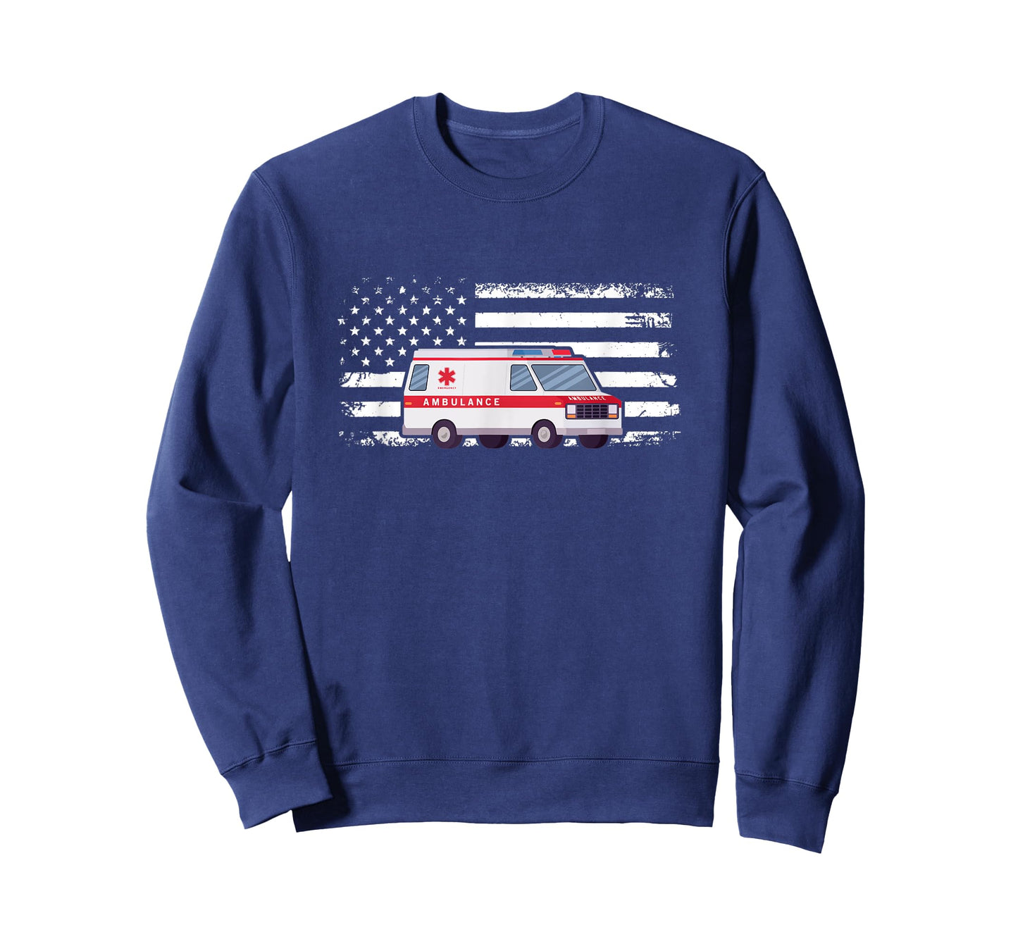 Ambulance Flag Ambulance Parademic EMT T-Shirt