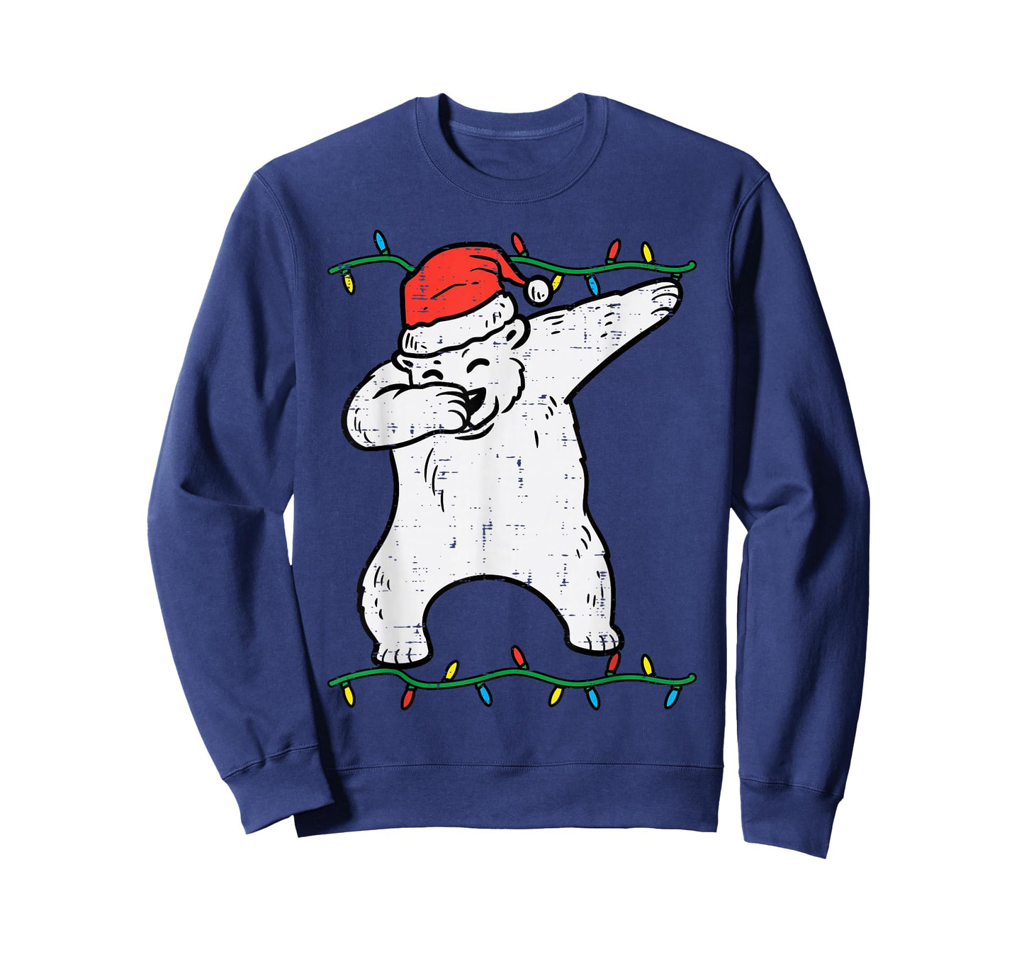 Dabbing Polar Bear Dab Xmas Christmas Boys Kids Girl Youth T-Shirt