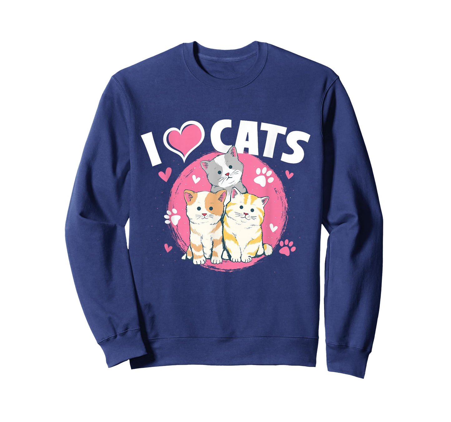 I Love Cats - Feline Animal Lover Pet Owner Veterinarian T-Shirt