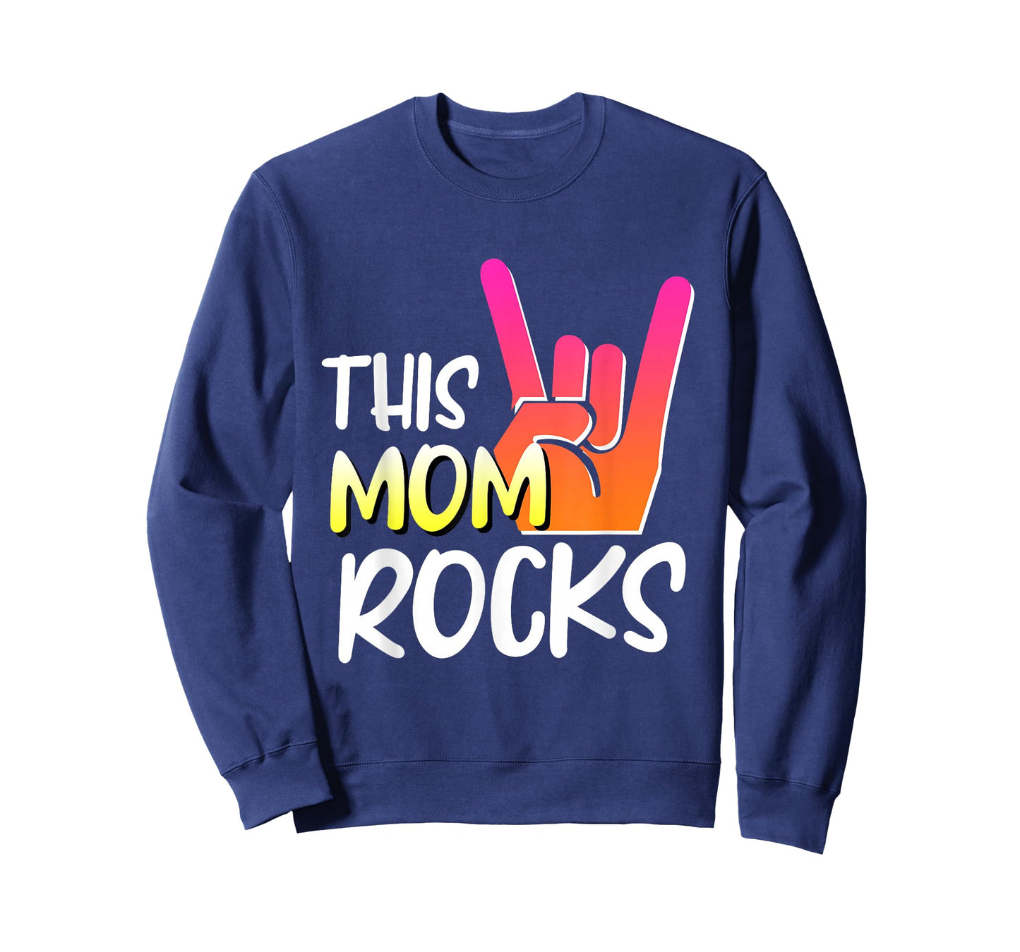 Mother Skirt Saying This mom Rocks Rock Music T-Shirt