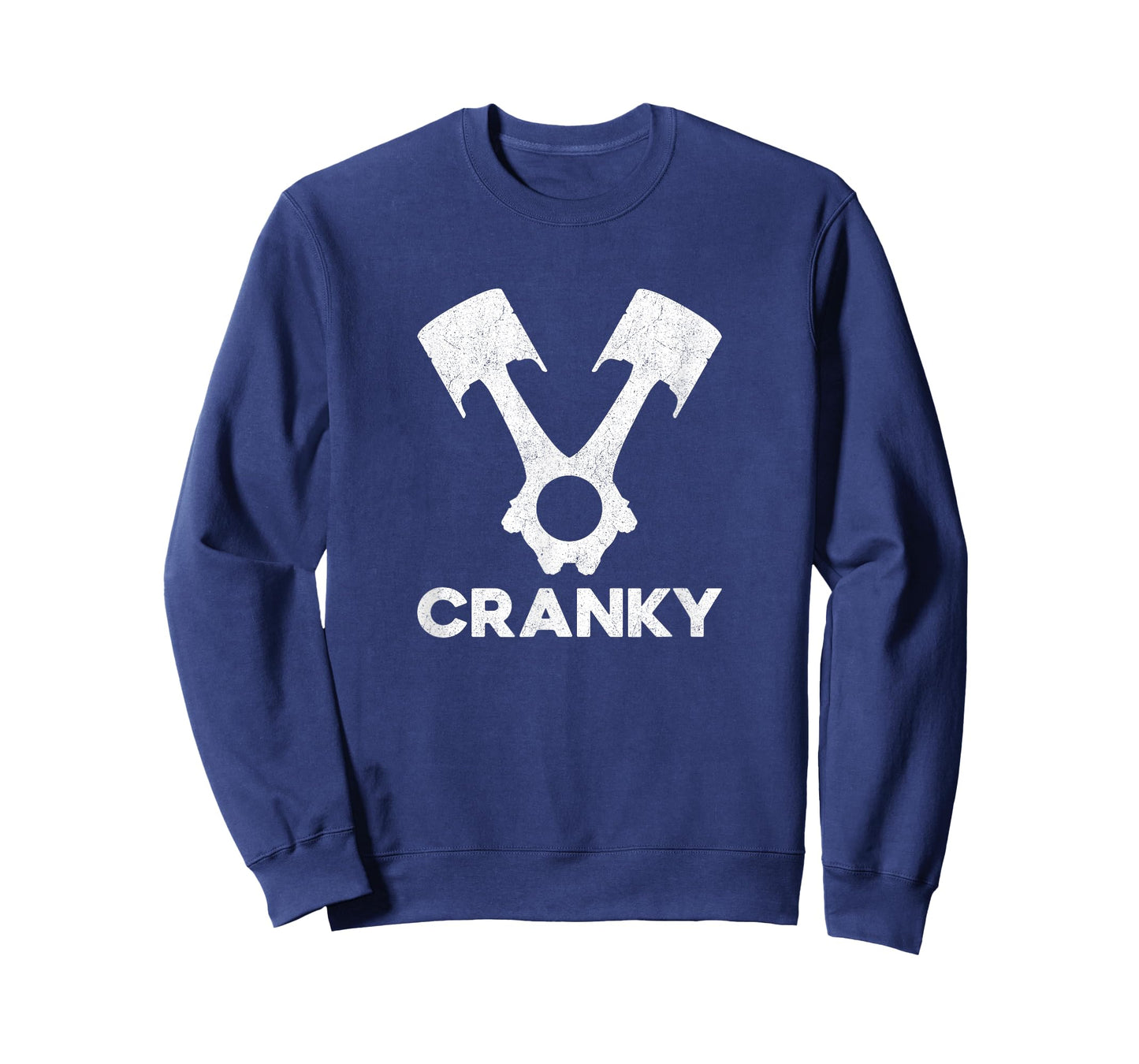 Cranky Car V8 Engine Crankshaft Cars Lover, Mechanic T-Shirt