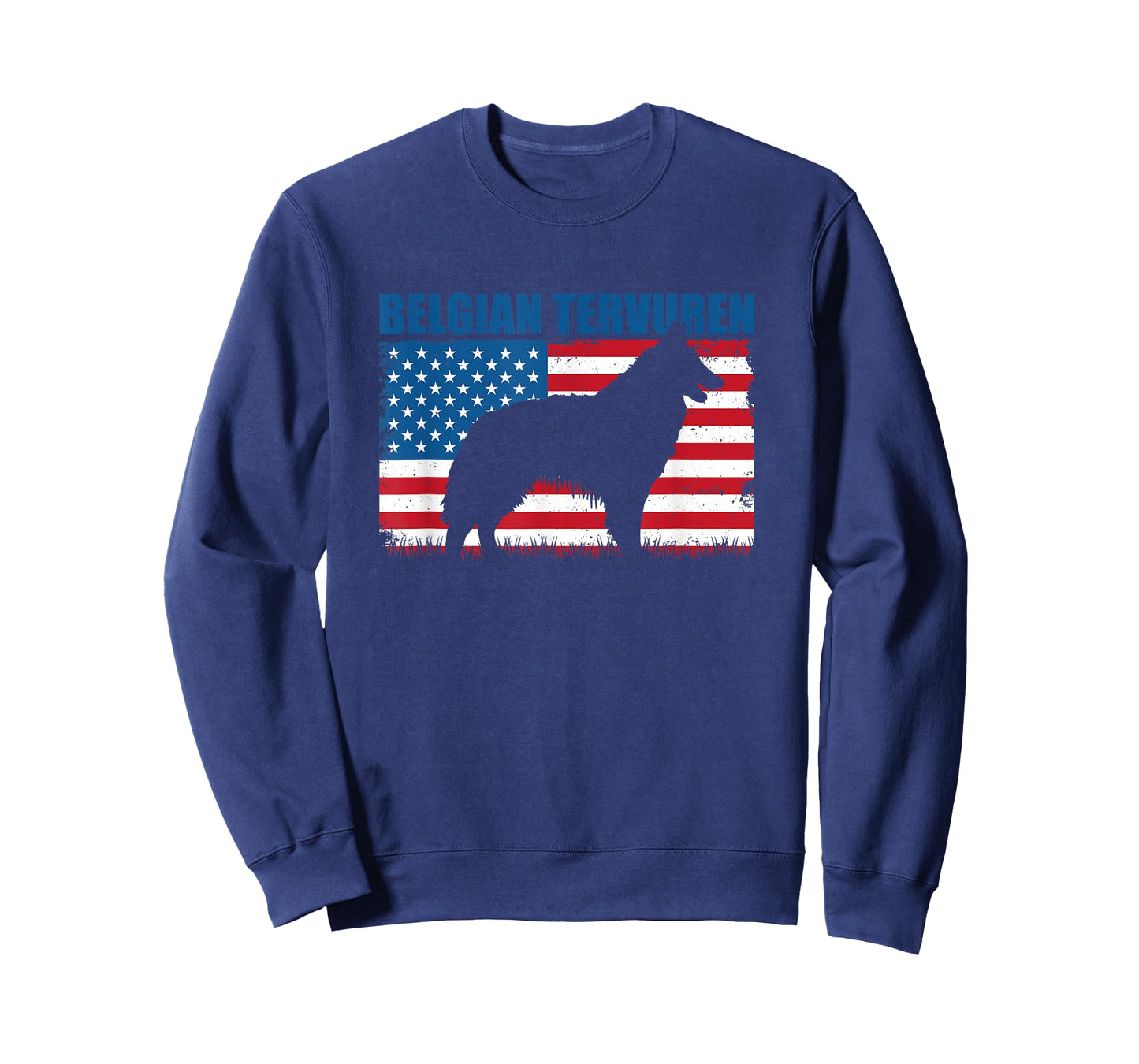American Flag Belgian Tervuren Women Kids Men T-Shirt