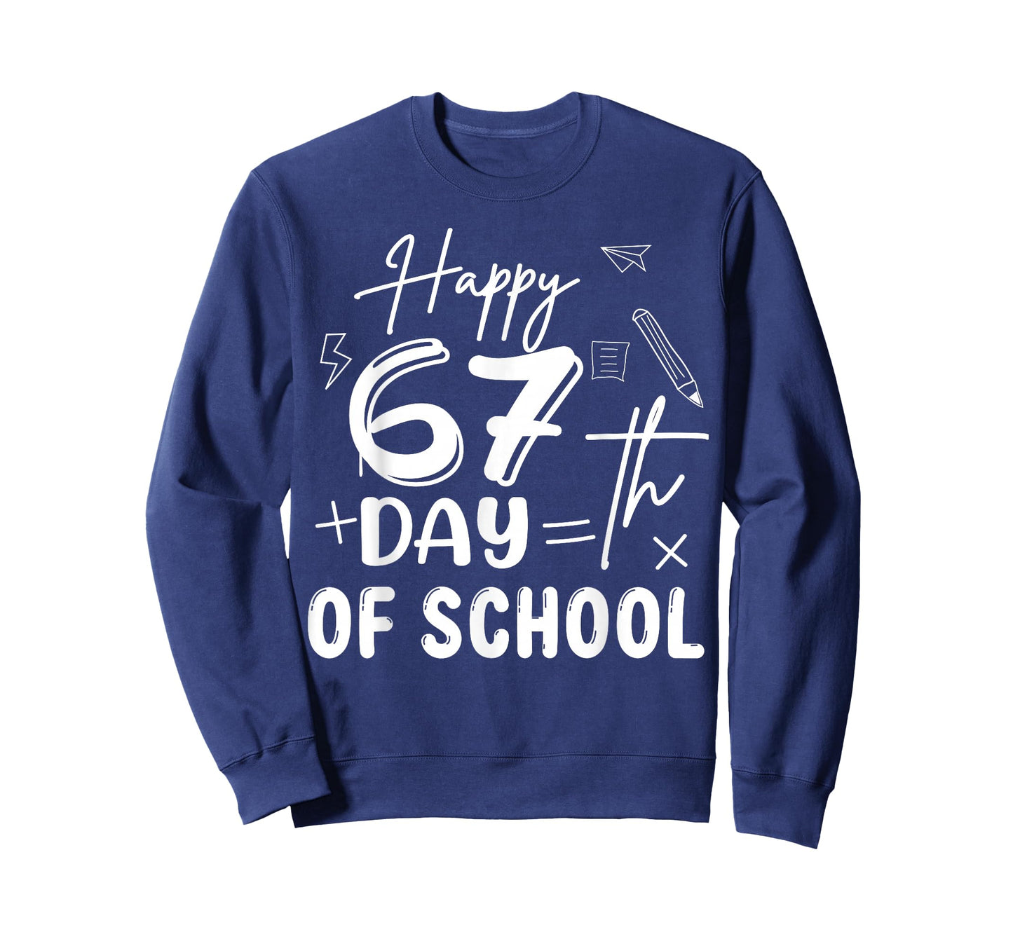 67th Day of School Happy 67 Days Smarter Teacher T-Shirt