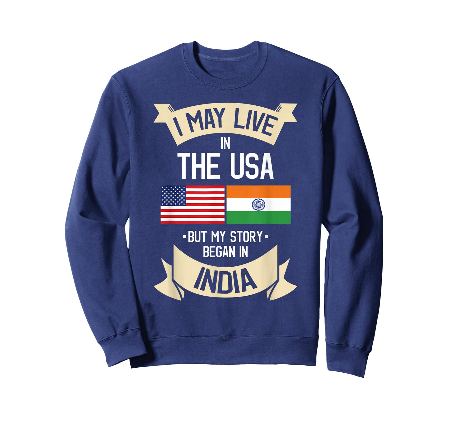 American Flag UAD Indian India Gift Roots T-Shirt T-Shirt