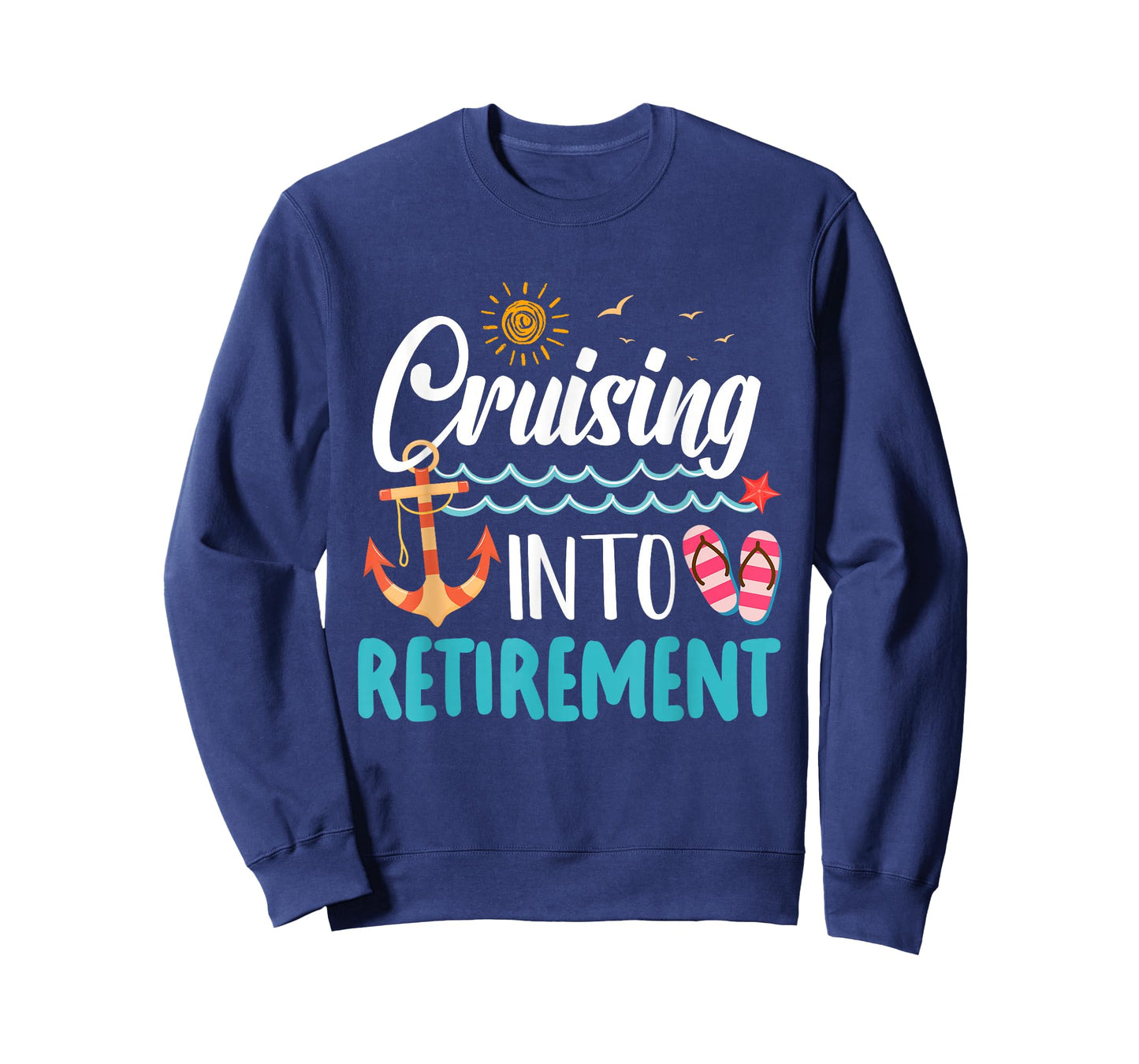 Cruising Into Retirement Men Women Retired Cruise Ship T-Shirt