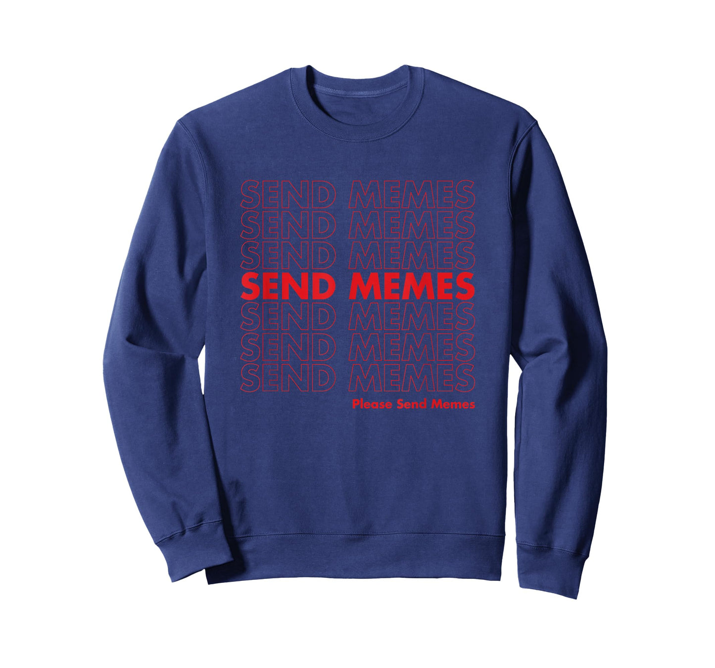 Thank You Send Memes Plastic Bag T-Shirt - Funny Meme Tee T-Shirt