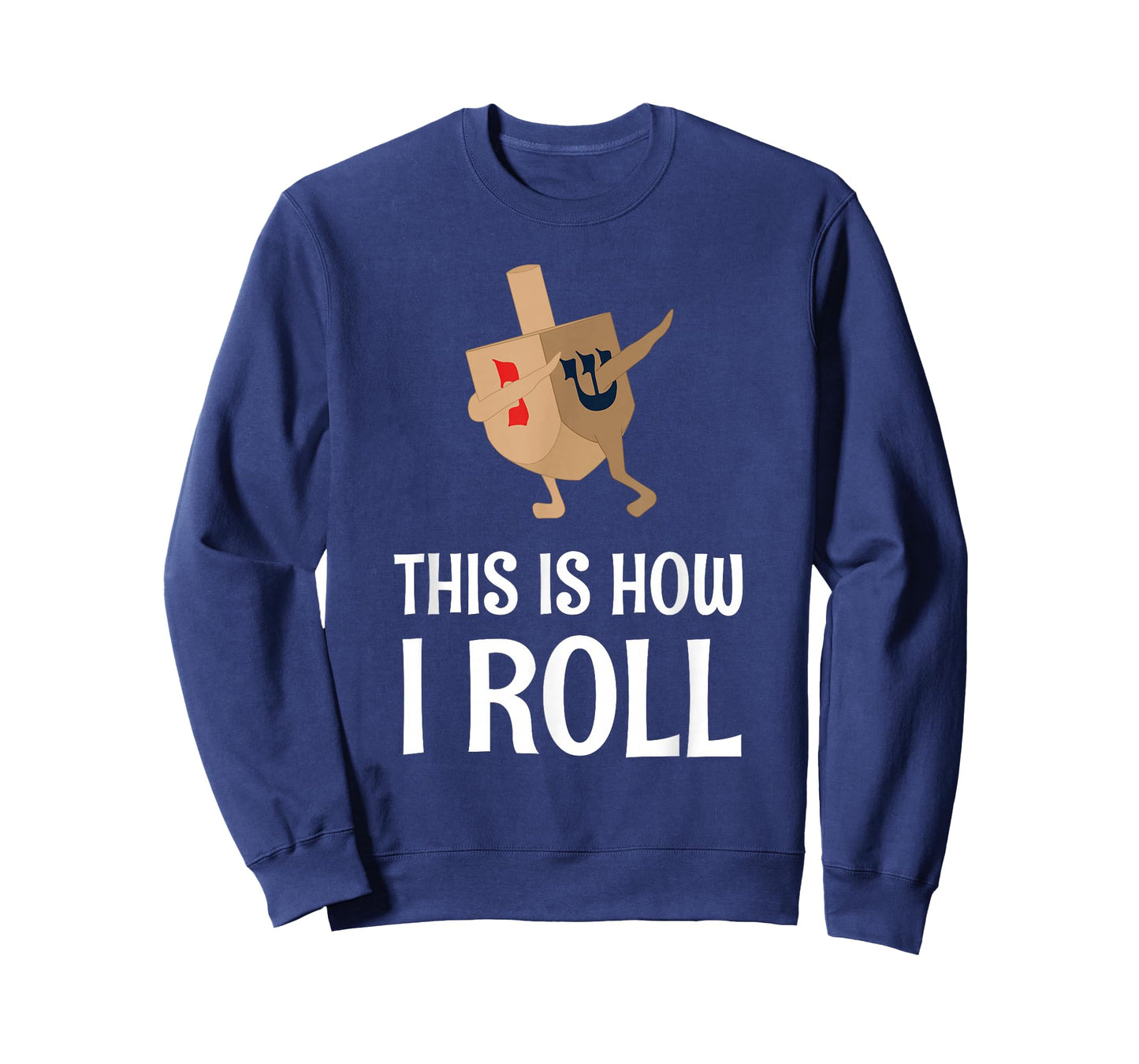 This Is How I Roll Dabbing Dreidel Hannukah T-Shirt