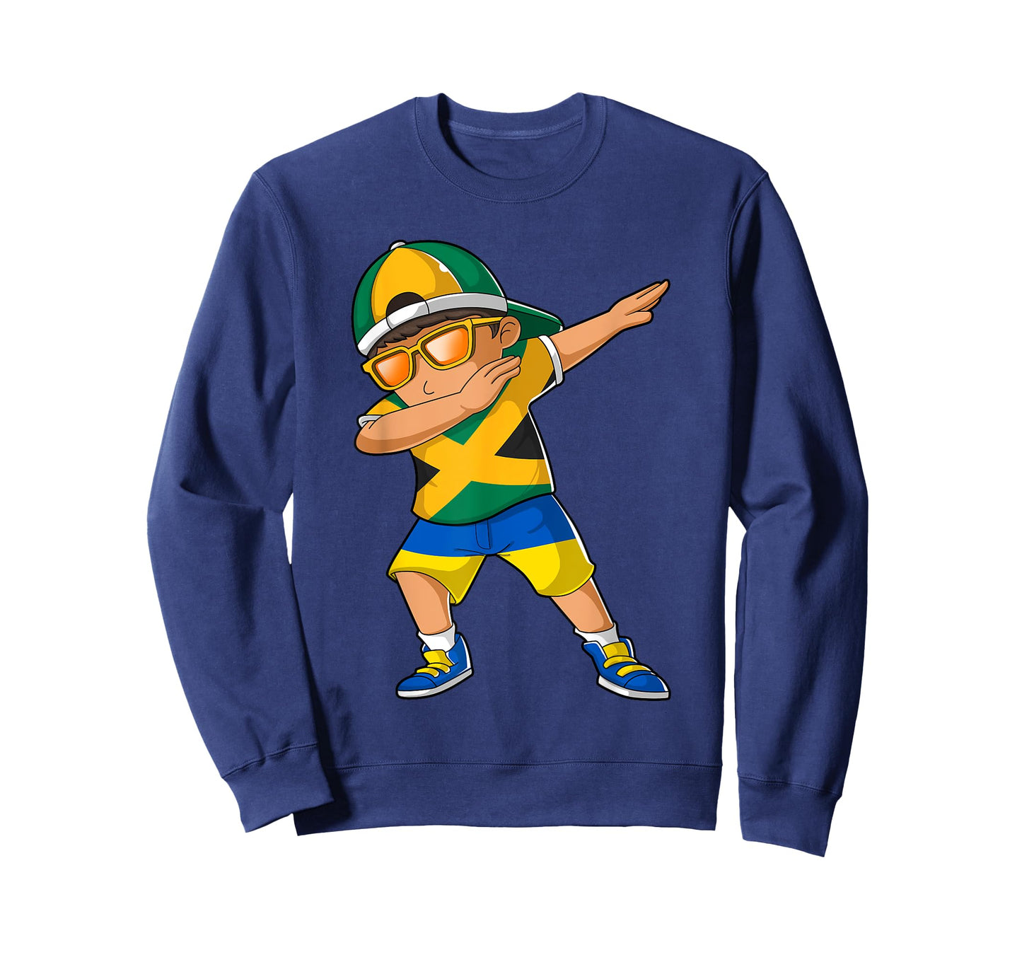 Half Jamaican Half Ukrainian Boy Jamaica Ukraine Flag T-Shirt