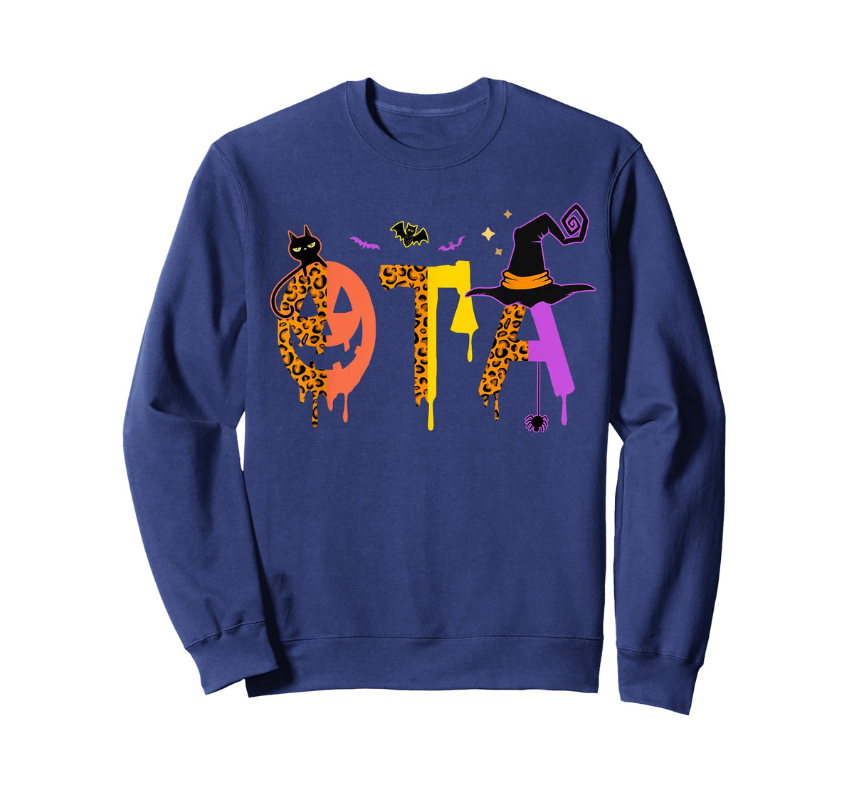 OTA Witch Leopard Occupational Therapy Assistant Halloween T-Shirt