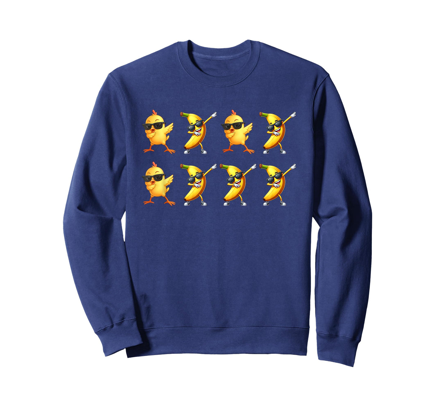 Funny Chicken Banana For Men Women Teens Kids T-Shirt