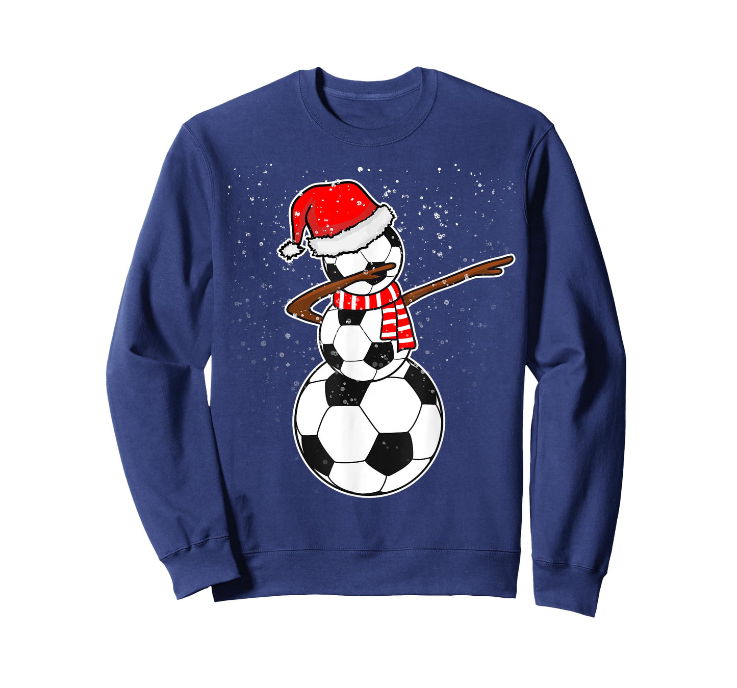 Dabbing Snowman Soccer Shirt T-Shirt