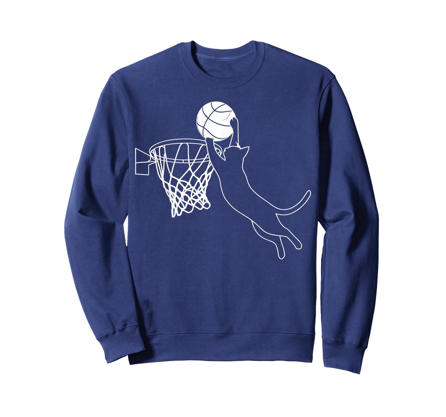 Cats Playing Basketball Funny Cat And Basketball Lover Kitty T-Shirt