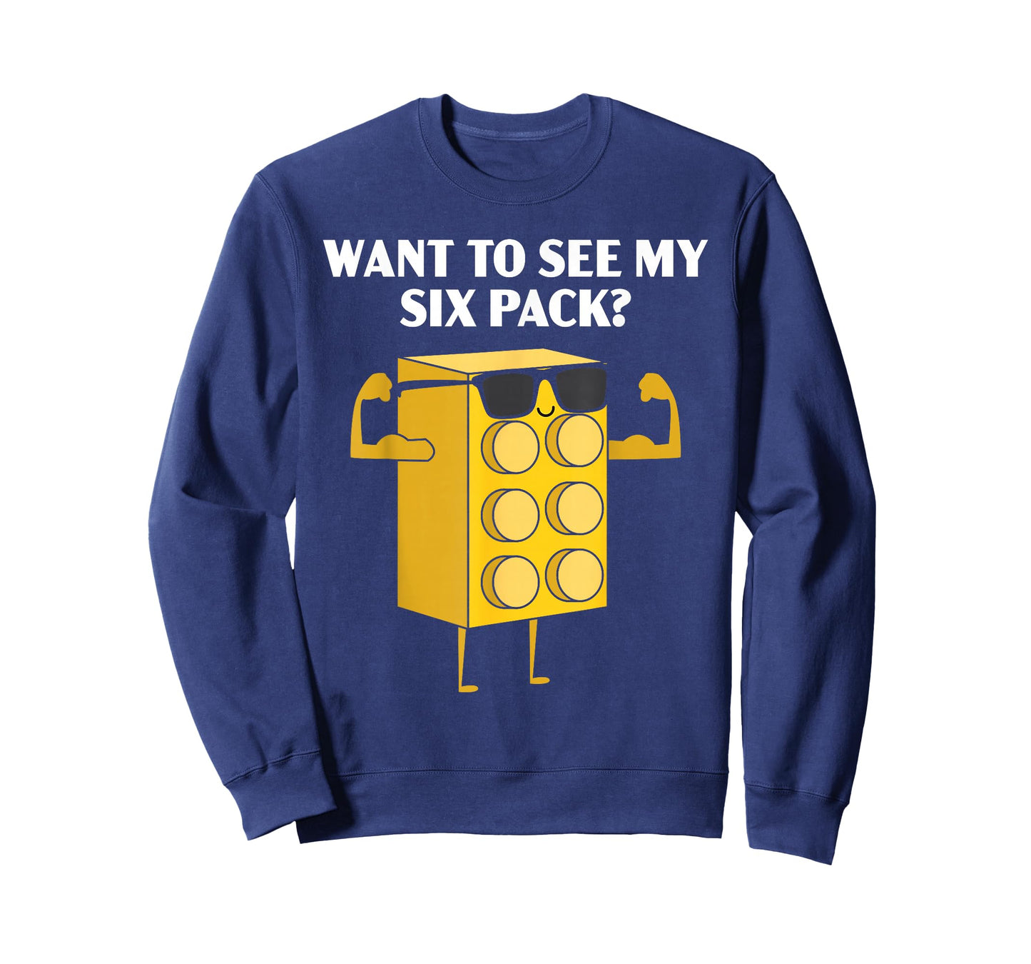 Want to See My Six Pack Bricks Lover Master Builder T-Shirt