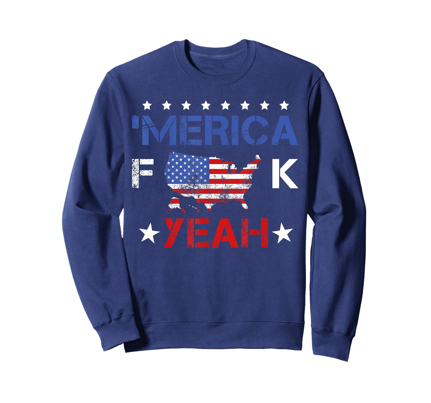 4th ofJuly America Fuck Yeah Funny T-Shirt