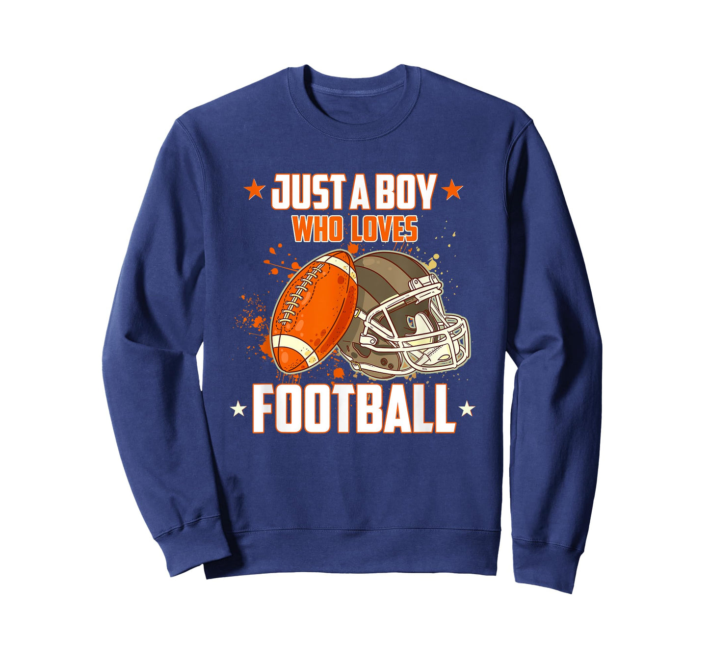 American Football Helmet Just A Boy Who Loves Football T-Shirt