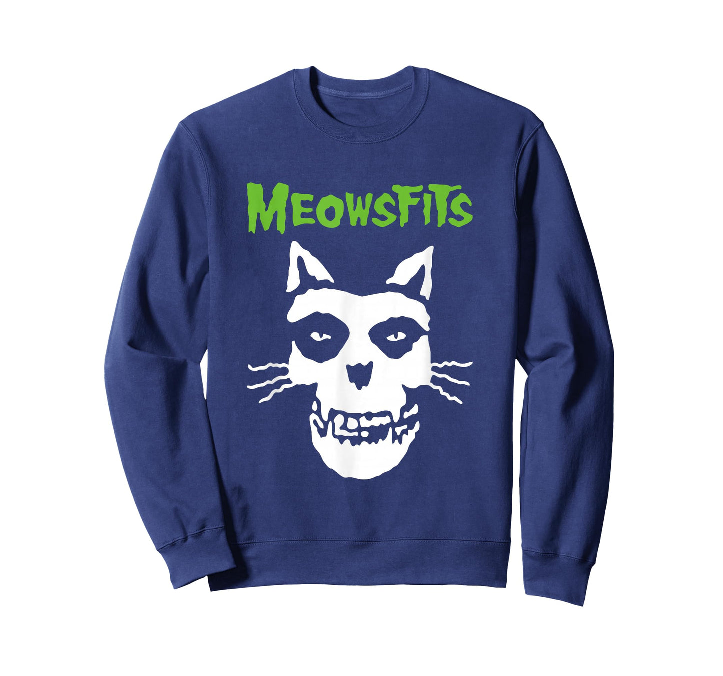 Meowsfits Cats Kittens Meow Funny Parody Band for Cat Lover T-Shirt