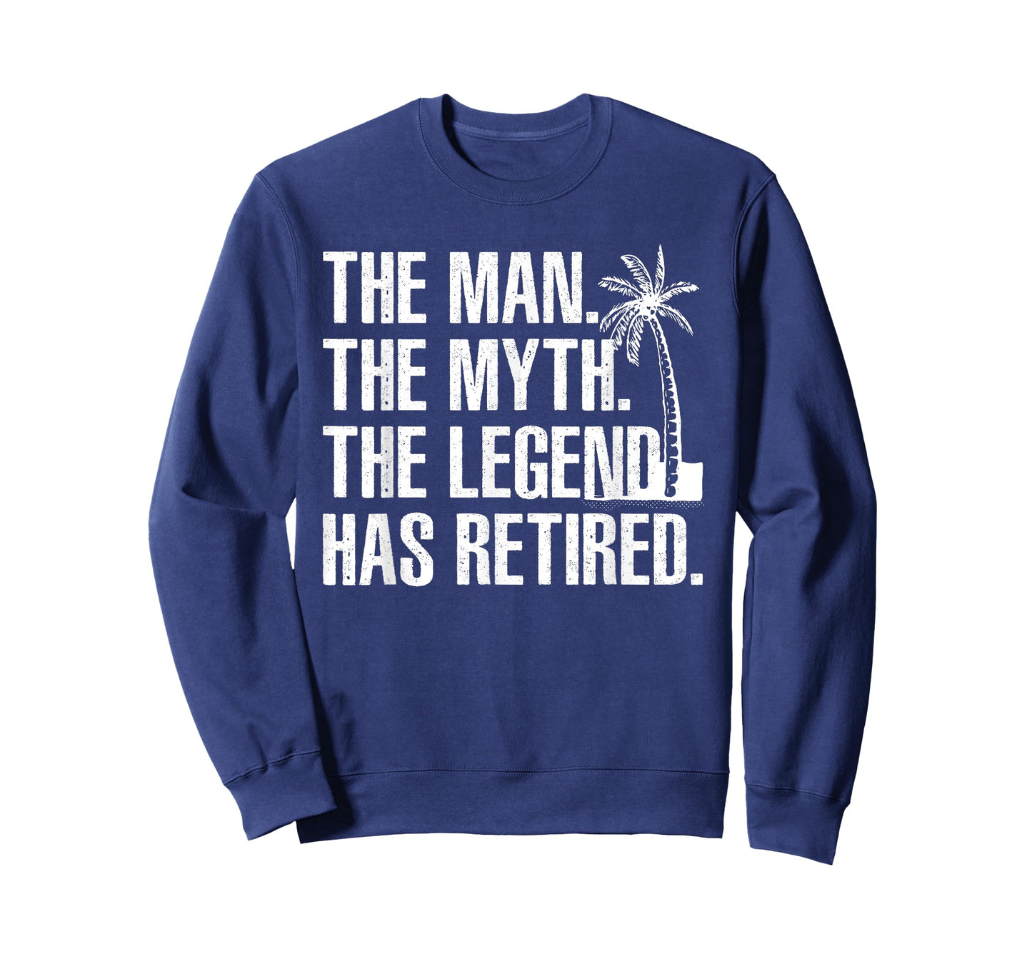 Cool Retirement For Men Grandpa Dad Retired Man Myth Legend T-Shirt