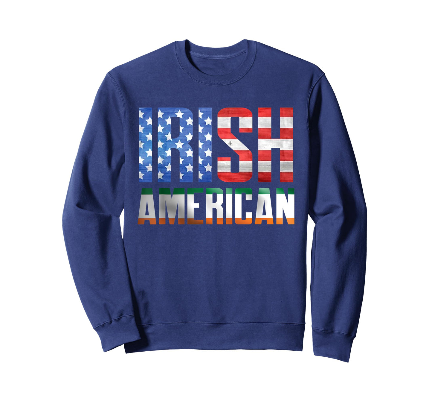Irish American US Ireland Flag Dual Citizen Pride T-Shirt