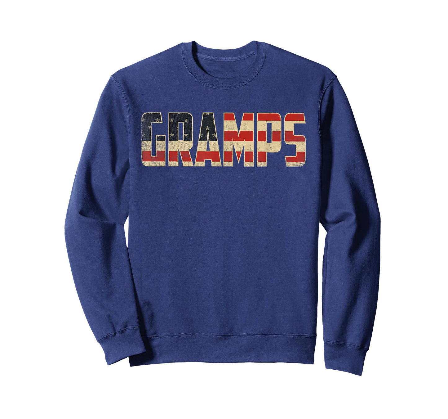 Gramps Bold Patriotic American Flag Father’s Day Gramps T-Shirt